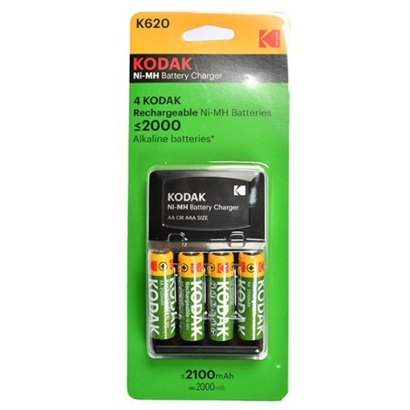 Kodak AA batteries + Charger