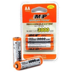 AA Rechargeable Batteries - MP brand