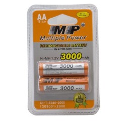 AA Rechargeable Batteries - MP brand