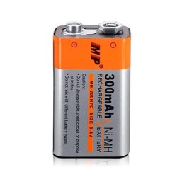 9V Rechargeable battery -